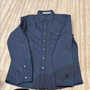 Criquet Navy Lightweight Shirt Jacket